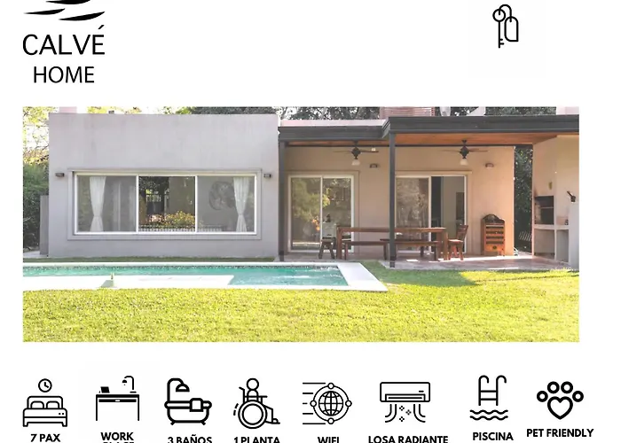 Divina Casa Con Parque Y Piscina Climatizada En Mini Barrio Cerrado